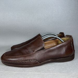 Mephisto Edlef Cool Air Mens Size 10.5 Brown Leather Slip On Loafer Casual Shoes